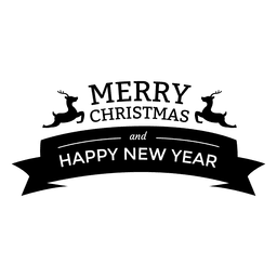 Cinta de navidad año nuevo Diseño PNG