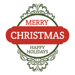 Christmas Red Green Seal PNG & SVG Design For T-Shirts