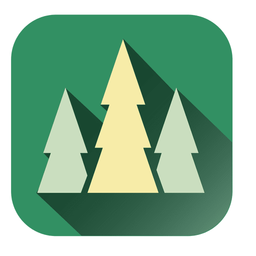 Download Christmas trees square icon - Transparent PNG & SVG vector ...