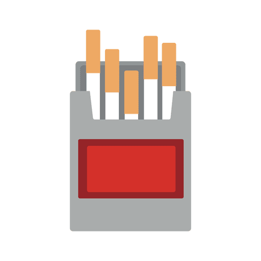 Cigarette packet icon PNG Design