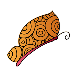 Ziermusterschmetterling des Kreismusters PNG-Design
