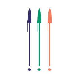 Icono de lápiz de color Diseño PNG