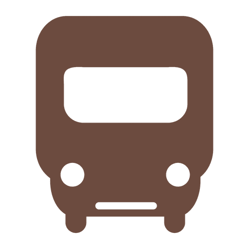 Covered van transport silhouette