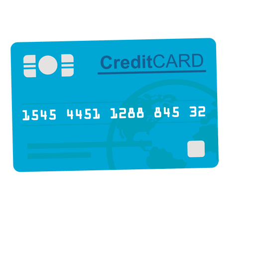Icono de tarjeta de crédito Diseño PNG