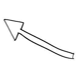 Curva curva desenho seta Desenho PNG