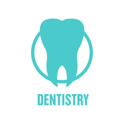 Icono plano de odontología Diseño PNG