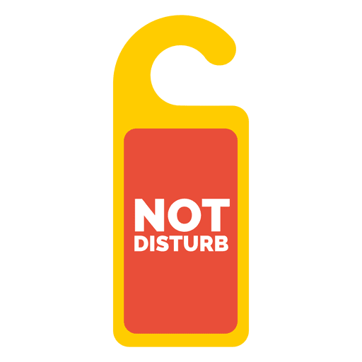 Download Do not disturb tag - Transparent PNG & SVG vector file