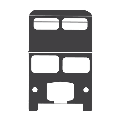 Doppeldeck UK Bus PNG-Design