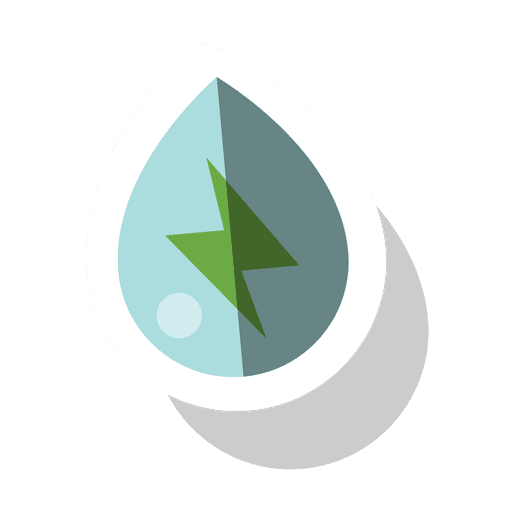 Droplet energy sticker.svg PNG-Design
