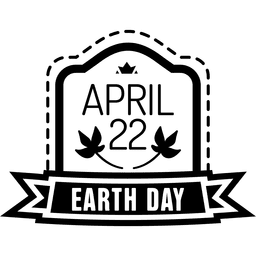 Emblema do Dia da Terra Desenho PNG