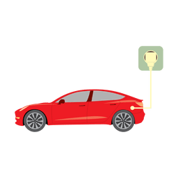 Plugue de carro elétrico Desenho PNG
