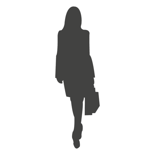 Download Female executive walking with briefcase - Transparent PNG ...