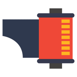 Icono de película plana Diseño PNG Transparent PNG
