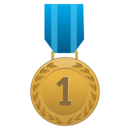 First place medal PNG Design Transparent PNG