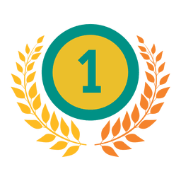 Distintivo olímpico de primeiro escalão Desenho PNG
