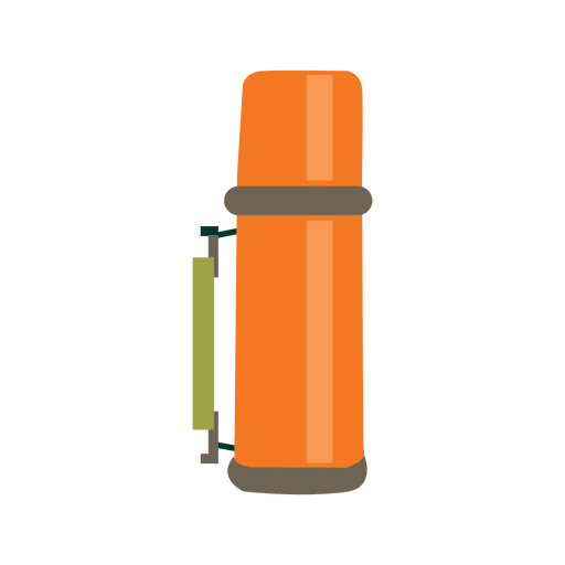 Flask camping kit icno PNG Design