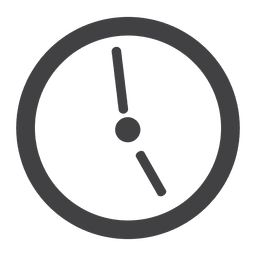Wall Clock Stroke Icon Transparent Png Svg Vector File