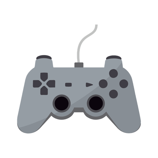 Man playing online games with a joystick PNG, SVG