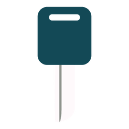 Icono de llave plana Transparent PNG