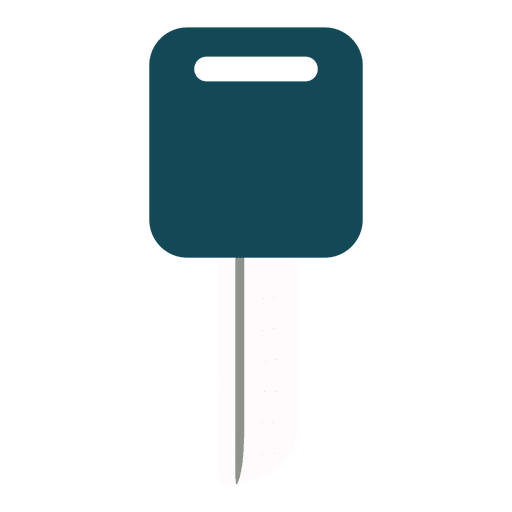 Flaches Schlüsselsymbol PNG-Design