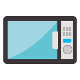 Flat microwave oven icon PNG Design Transparent PNG