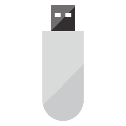 Ícone de pendrive plano Desenho PNG