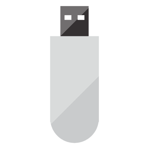 Flat pendrive icon - Transparent PNG & SVG vector file