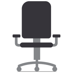 Flacher Rollstuhl PNG-Design
