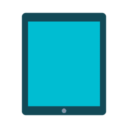Gerätesymbol mit flacher Registerkarte PNG-Design