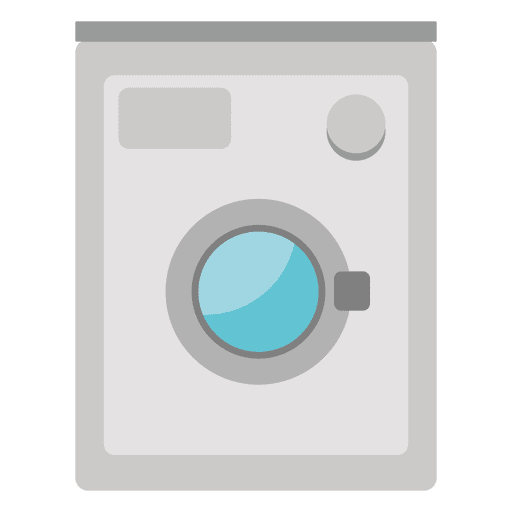 Flat washing machine icon - Transparent PNG & SVG vector file