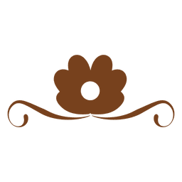 Decoração de enfeite de flores Desenho PNG