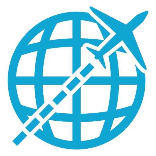Fliegende globale Ikone PNG-Design