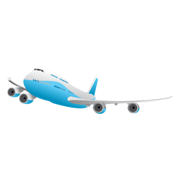 Voando avião brilhante Desenho PNG
