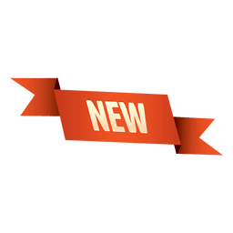 Gefaltetes rotes Origami-Abzeichen PNG-Design