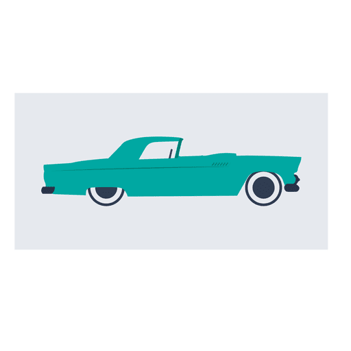 Carro Ford thunderbird 1955 Desenho PNG