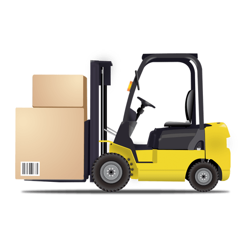 Forklift logistic icon PNG Design