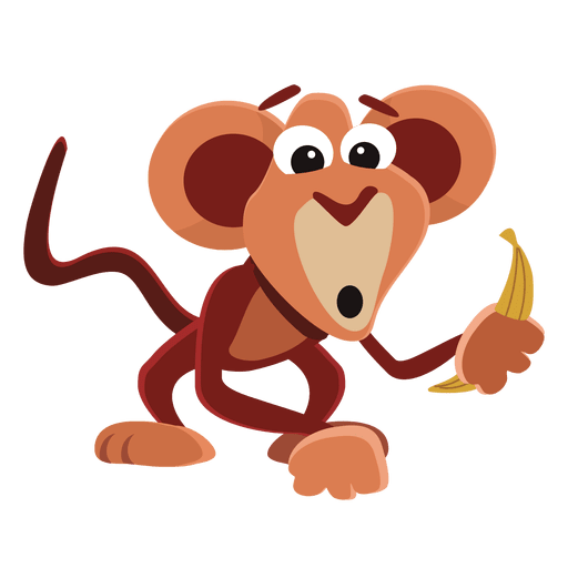 Baixe Macaco de desenho animado engraçado PNG - Creative Fabrica