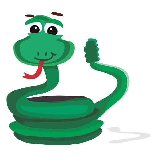 Desenho Animado Cobra Verde PNG , A Cobra, Desenho Animado