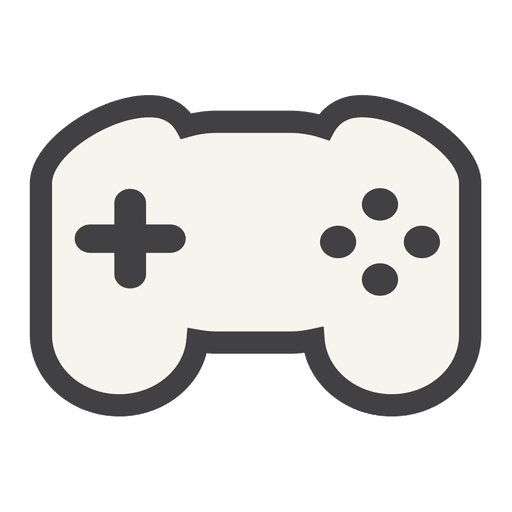 Icono de joystick para juegos Diseño PNG