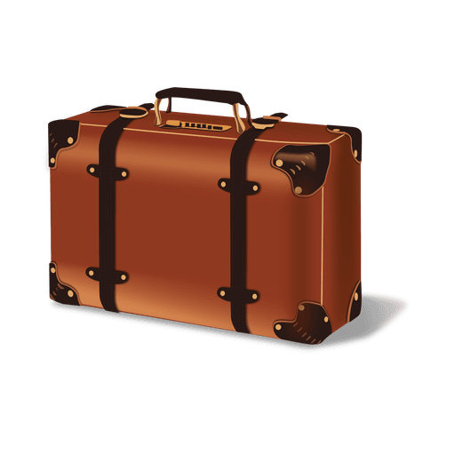 Glossy luggage PNG Design
