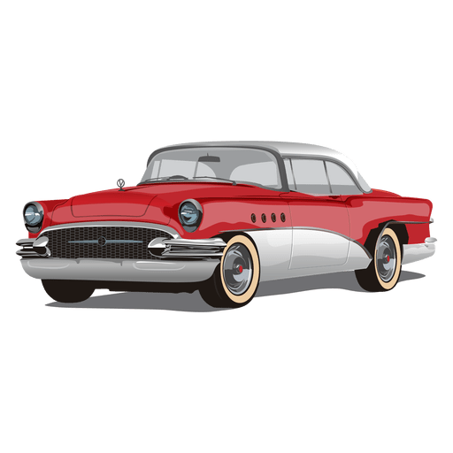 Glänzender Oldtimer PNG-Design