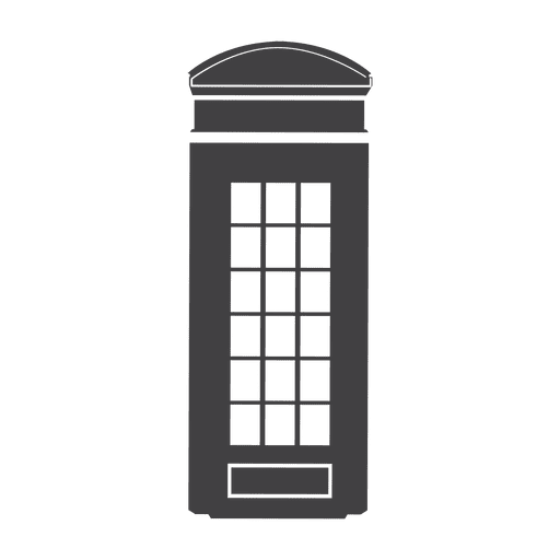 Telefonbox in Gro?britannien PNG-Design