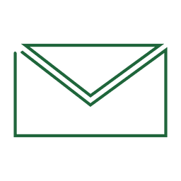 Línea de correo electrónico verde icon2.svg