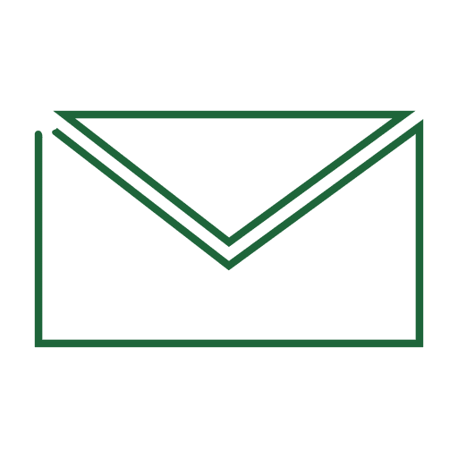 Linha verde de e-mail icon2.svg Desenho PNG