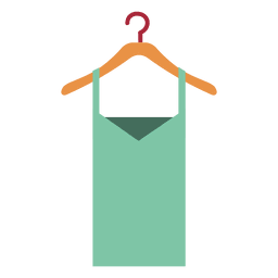 Tops verdes femininos em cabide Desenho PNG
