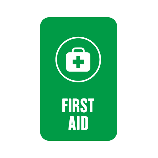 First Aid Tag PNG Design