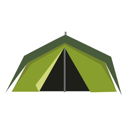  cone de tenda  verde Baixar PNG SVG Transparente