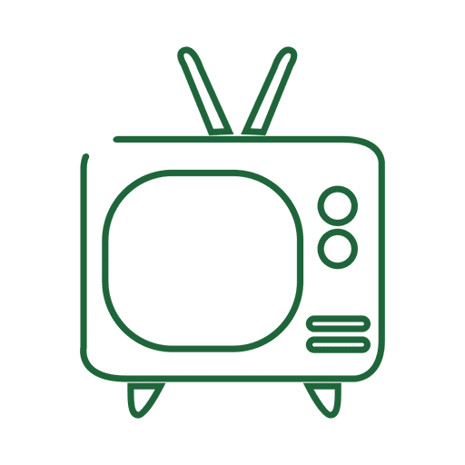 Gr?ne TV-Linie icon.svg PNG-Design