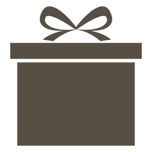 Download Grey giftbox icon - Transparent PNG & SVG vector file