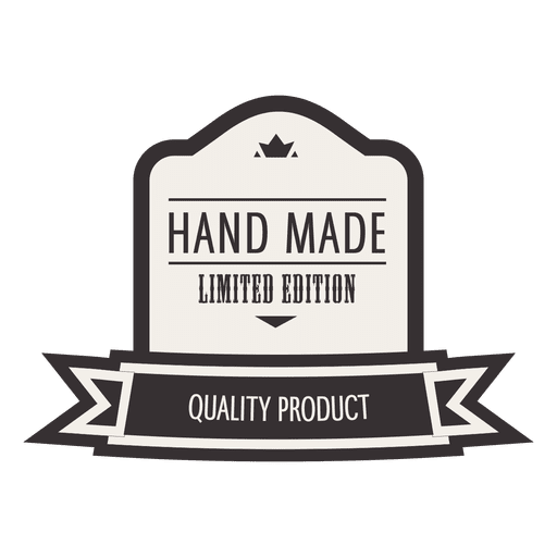 Handmade limited editation retro badge